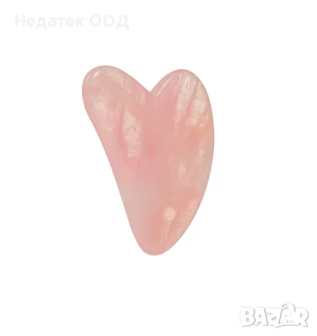 Масажен камък, Gua Sha, Кварц, Розов