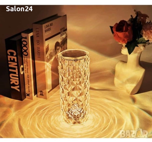 LED кристална настолна лампа, снимка 5 - Лед осветление - 52286773