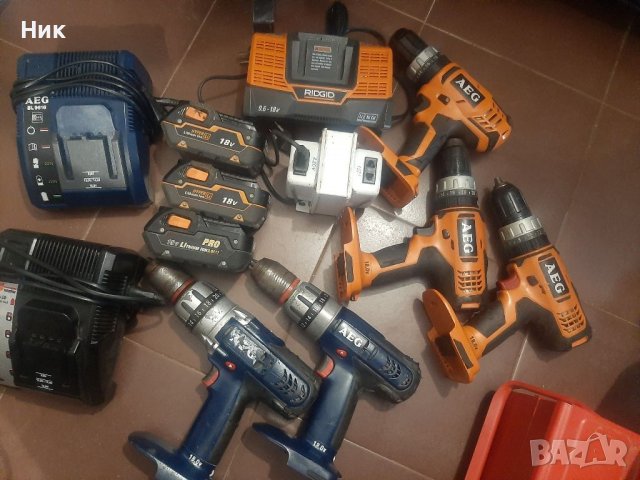 Акумулаторни машини АЕГ 18v