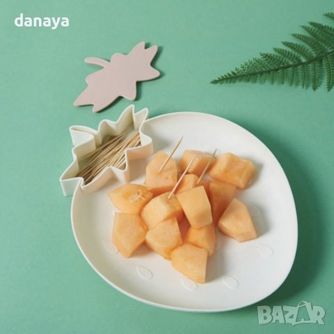 4424 Плато за сервиране поднос с форма на Ягода