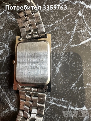 Casio Quartz мъжки часовник – класически модел произведен в Япония, снимка 2 - Мъжки - 51631292