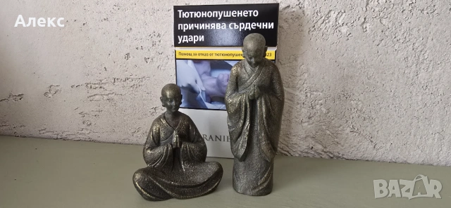 Комплект Будистки монаси, Дзен Медитация., снимка 2 - Антикварни и старинни предмети - 53404824