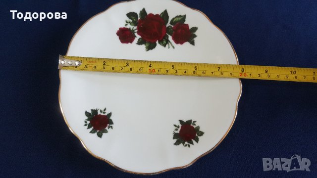 Порцеланова колекционерска немска чиния, снимка 2 - Чинии - 33547030