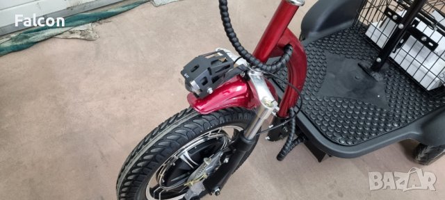 Триколка електрическа H-1 с равна платформа, снимка 8 - Мотоциклети и мототехника - 43034723