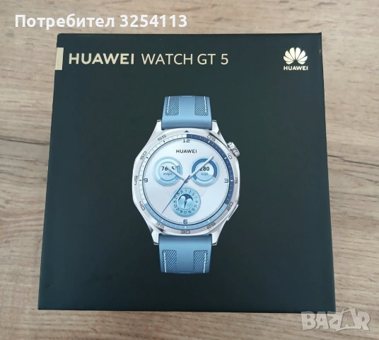 Huawei watch GT 5 в ГАРАНЦИЯ, снимка 7 - Мъжки - 53129969
