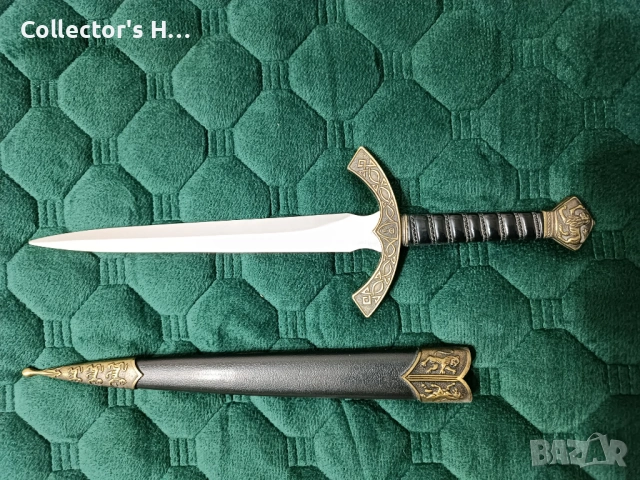 Антикварна кама с ножница за декорация. Размери на снимките