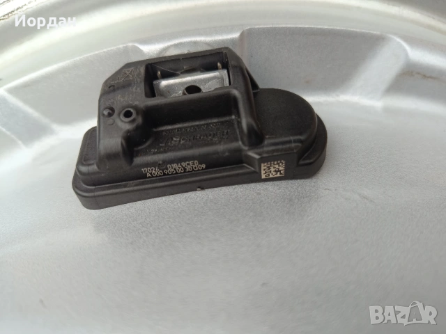 ОРИГИНАЛНИ джанти 17 ' цола 5x112 МЕРЦЕДЕС / MERCEDES BENZ ET36 7,5J 66,6, снимка 13 - Гуми и джанти - 53521977