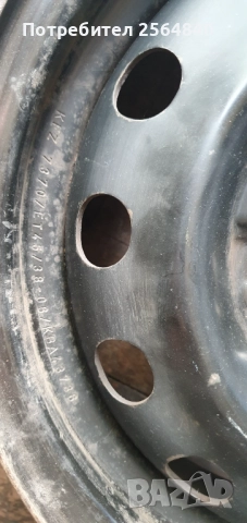 Метални джанти 5×114,3  14цола, снимка 3 - Гуми и джанти - 51632823