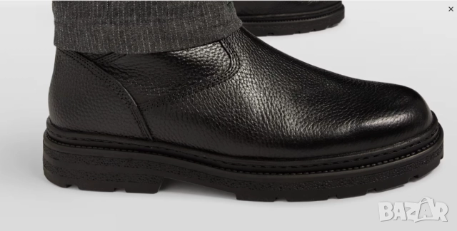 Gallus номер 44 ботуши / боти / обувки от агнешка кожа , снимка 3 - Мъжки боти - 52576670