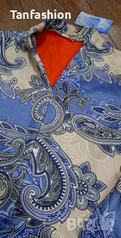 Маркова подплатена блуза, снимка 4 - Блузи с дълъг ръкав и пуловери - 43341443