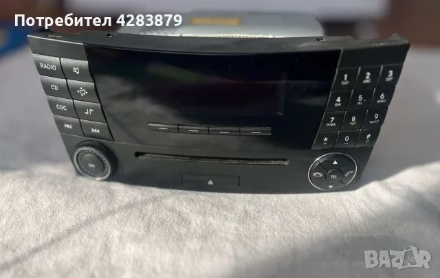 Радио cd mercedes e-class w211 модел mf2321, снимка 4 - Аксесоари и консумативи - 49608424