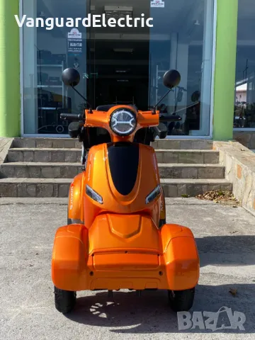 Електрическа Четириколка FM4 LUX 1500W - Oранджева, снимка 5 - Мотоциклети и мототехника - 42256297