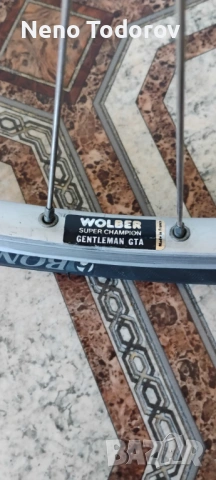 Алум. капли WOLBER 28 цола, френски с главини maillard, снимка 4 - Части за велосипеди - 53590089