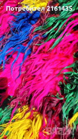 Ново неупотребявано вълнено ръчно тъкано Родопско халище , снимка 5 - Антикварни и старинни предмети - 53168988