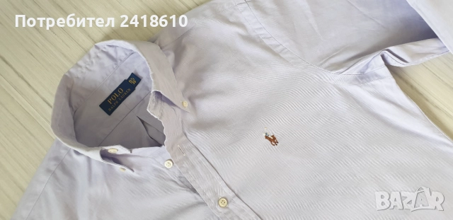 POLO Ralph Lauren Slim Fit  Cotton Mens Size 15 1/2 /39 - M НОВО! ОРИГИНАЛ! Мъжка Риза!