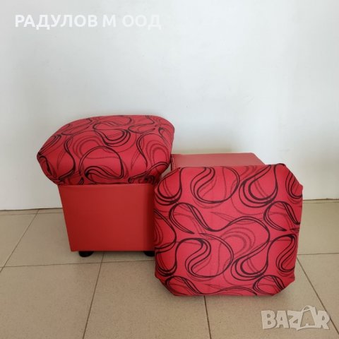 Тапицирана табуретка Квадрат / 771218