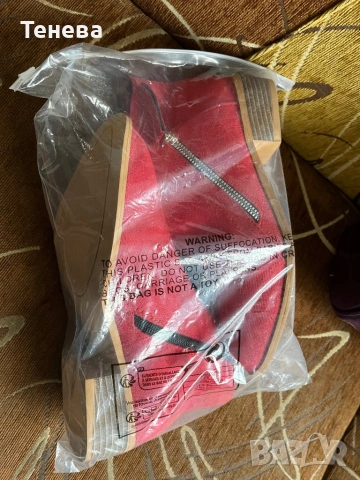 Червени дамски боти велур, снимка 5 - Дамски боти - 53402298