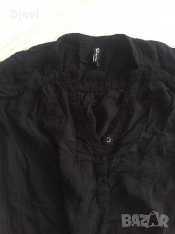 Черна риза , снимка 2 - Ризи - 32721448