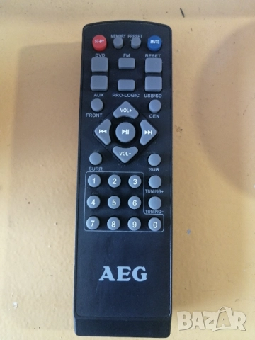 Дистанционно за аудиосистема AEG
