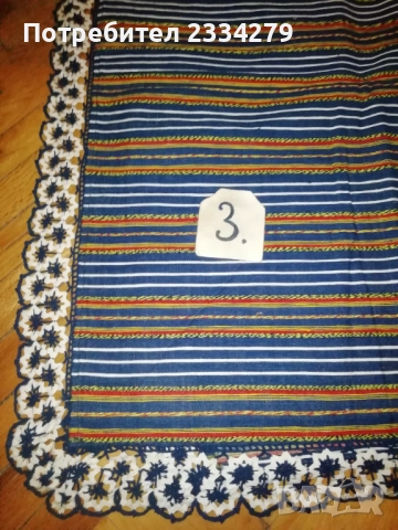 Стари плюшени и тъкани коверти, покривки за маса и легло. , снимка 6 - Антикварни и старинни предмети - 51943017