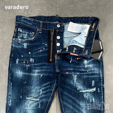 Мъжки дънки висок клас Dsquared , снимка 8 - Дънки - 43480701