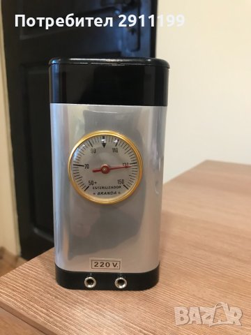 Стар , преносим стерилизатор за стъклени спринцовки, снимка 5 - Медицински консумативи - 38512173