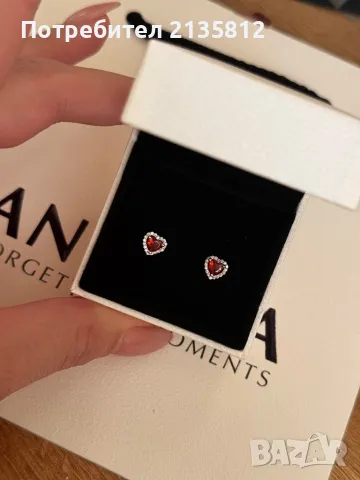 Pandora обеци Пандора , снимка 5 - Обеци - 50424537