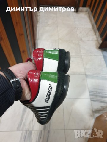 Dsquared2 обувки оригинал Използвани, снимка 18 - Други - 20233763