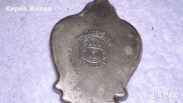 Frieling-Zinn Germany 1983г. КОЛЕКЦИОНЕРСКА ДЕКОРАТИВНА ОРНАМЕНТИРАНА Стара ЛЪЖИЦА 34014, снимка 3 - Колекции - 38883984