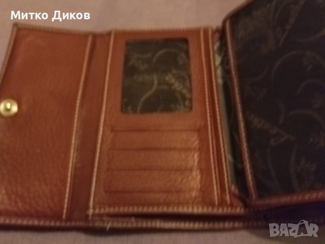 Tod's марково портмоне 150х90мм ново естествена кожа, снимка 8 - Портфейли, портмонета - 43466722