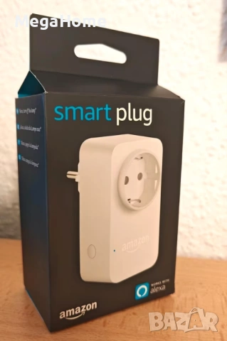 Безжичен SMART Контакт Amazon smart plug, Wi-Fi, 220V, 3680W