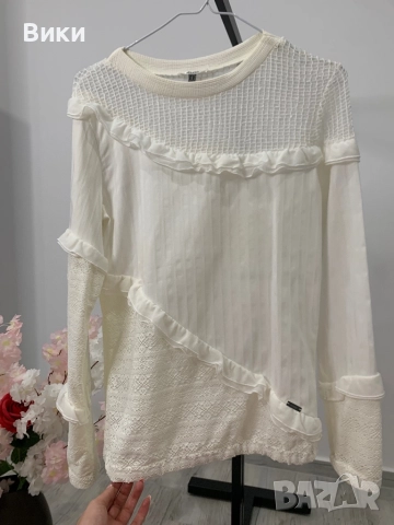 Алеса Alessa блуза в размер S, подходяща и за М, снимка 10 - Блузи с дълъг ръкав и пуловери - 52927969