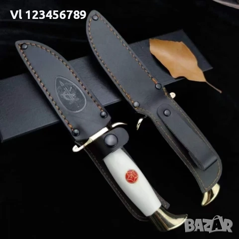 Боен прав нож тип НКВД -132х257 мм - ПРОМОЦИЯ, снимка 3 - Ножове - 52658118