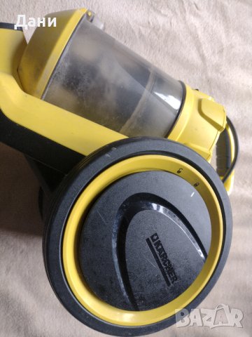 Прахосмукачка KARCHER VC 3 700.0 W, 0.9 L, HEPA 12, ЖЪЛТ, снимка 8 - Прахосмукачки - 38217723