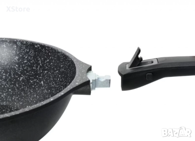 Тенджера Bohmann BH1730-24CR-28CR, 24см.\4.3л., 28см.\6.5л., Лят алуминий, Подвижни дръжки, Индукция, снимка 2 - Съдове за готвене - 52507065