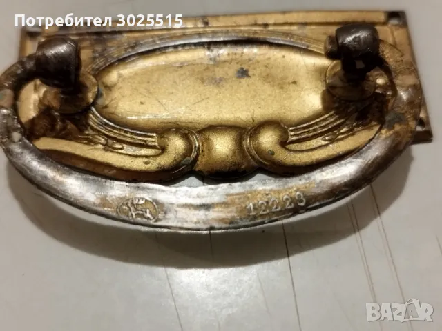 Старинни дръжки за мебели, обков комплект , снимка 4 - Антикварни и старинни предмети - 43042928