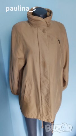 Цвят нюд / Дамско марково яке тип парка "Marks & Spencer" / голям размер, снимка 5 - Палта, манта - 16035460