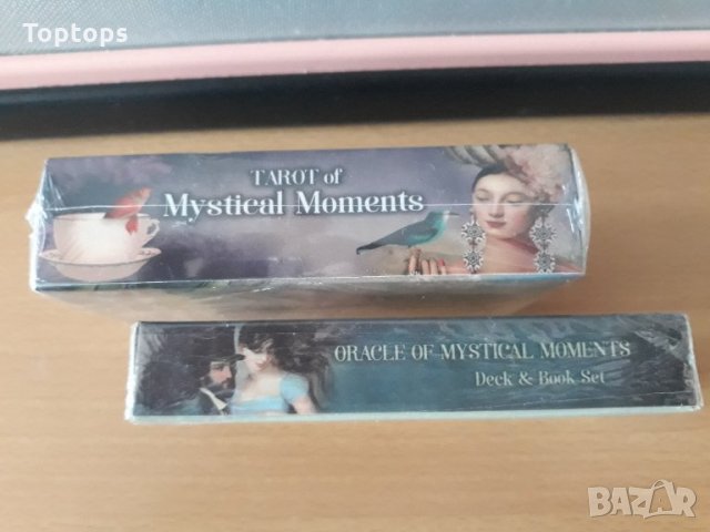 Таро&оракул карти:Tarot of Mystical Moments&Oracle of Mystical Moments, снимка 3 - Карти за игра - 34704763