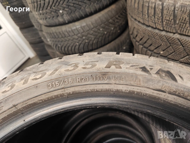 4бр. зимни гуми 315/35/21-275/40/21 Pirelli спорт пакет, снимка 3 - Гуми и джанти - 53210013