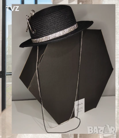 Летни шапки черна, бяла, розова, бежова , снимка 8 - Шапки - 50869633