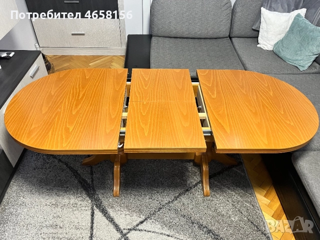 Дървена, холна маса , снимка 3 - Маси - 52506254