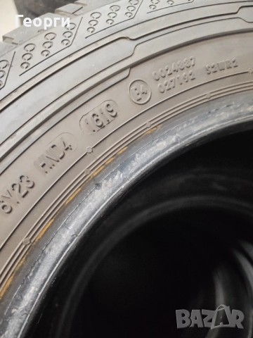 2бр.летни гуми 205/65/16C Continental, снимка 4 - Гуми и джанти - 52467305