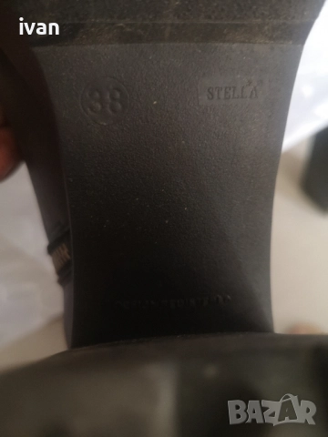 дамски боти с ток естествена кожа 38номер, снимка 7 - Дамски боти - 51866488