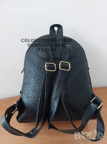 Черна раница  Guess-BR94U, снимка 4 - Раници - 47412129
