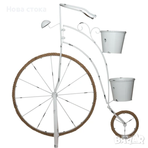 Цветарник Велосипед с 2 поставки, снимка 1