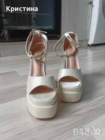 Сандали на ток-бели, снимка 12 - Сандали - 50386494