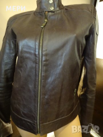 100% ЕСТЕСТВЕНО ДАМСКО КОЖЕНО ЯКЕ MAX, снимка 6 - Якета - 31973125