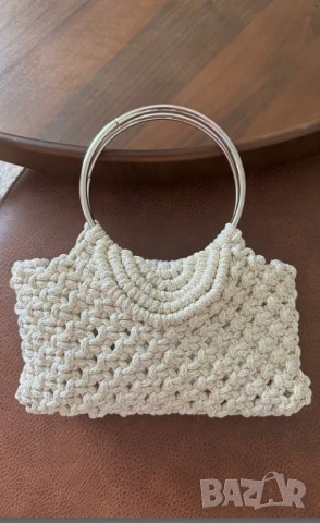 плетена чанта