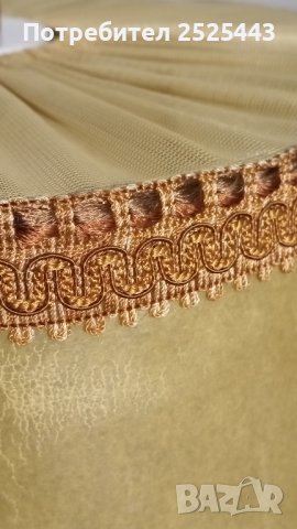 Абажур (лампион) Е27 - с 2 Нови LED крушки 10W - 4000K, снимка 7 - Лампи за таван - 43824157