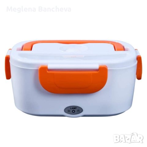 Електрическа кутия за храна с две прегради, снимка 3 - Кутии за храна - 43401496